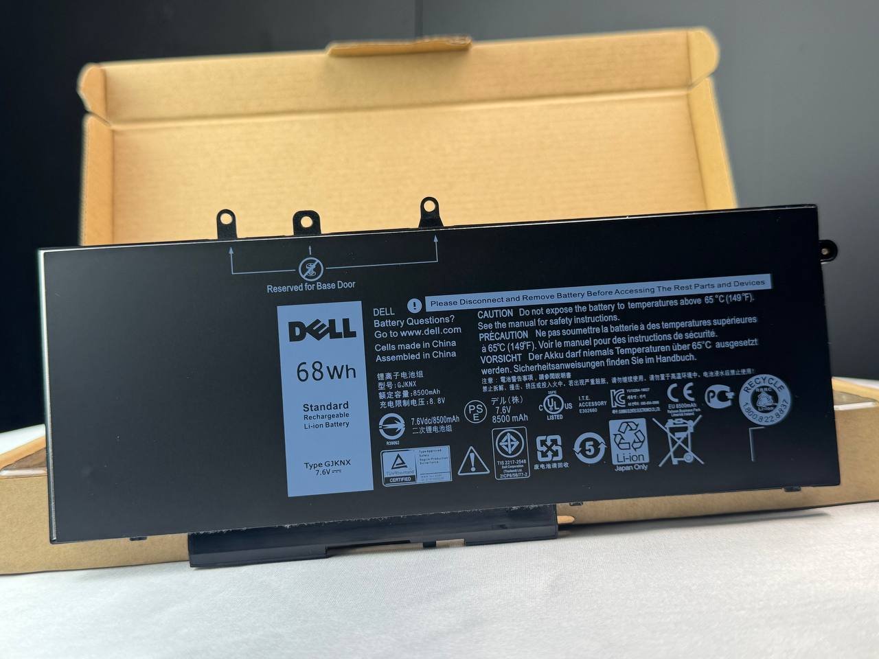 gjknx batterie Dell Latitude 5480 5580 5490 5590 5491 5591 5495 5488 Notebook 0GD1JP GD1JP DY9NT 0DY9NT 5YHR4 KCM82 0KCM82 - Image 1